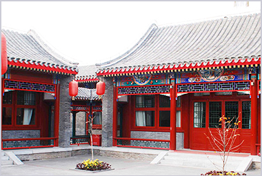 仿古花格门窗